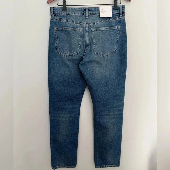 NWT H&M high rise denim blue jeans size 8 - Picture 5 of 7
